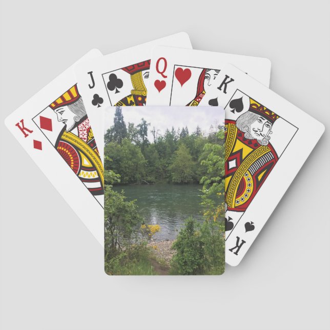 Willamette River, Elijah Bristow State Park, ELLER Casinokort (Baksidan)