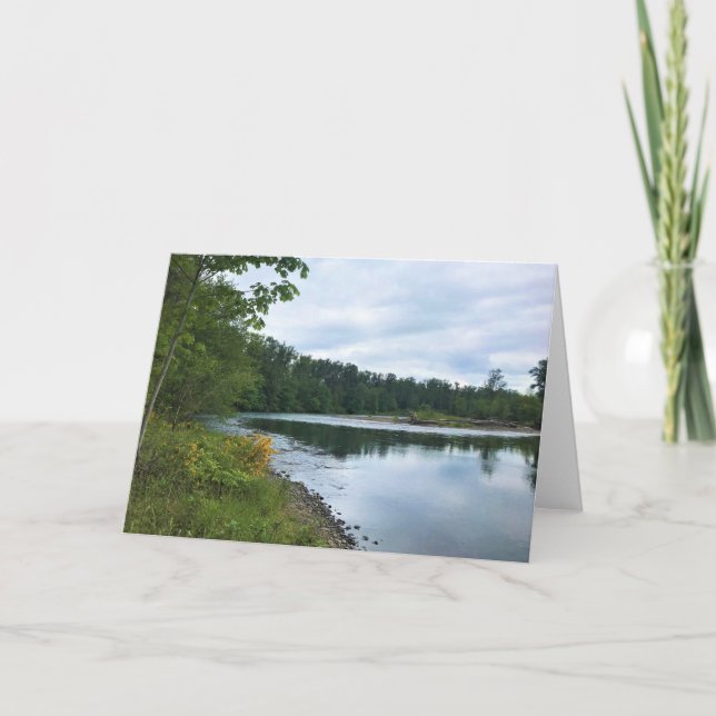 Willamette River, Elijah Bristow State Park, ELLER Kort (Framsida)