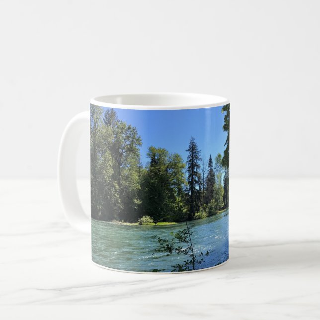 Willamette River, OR Kaffemugg (Framsida vänster)