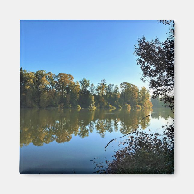Willamette River, Oregon Magnet (Framsidan)