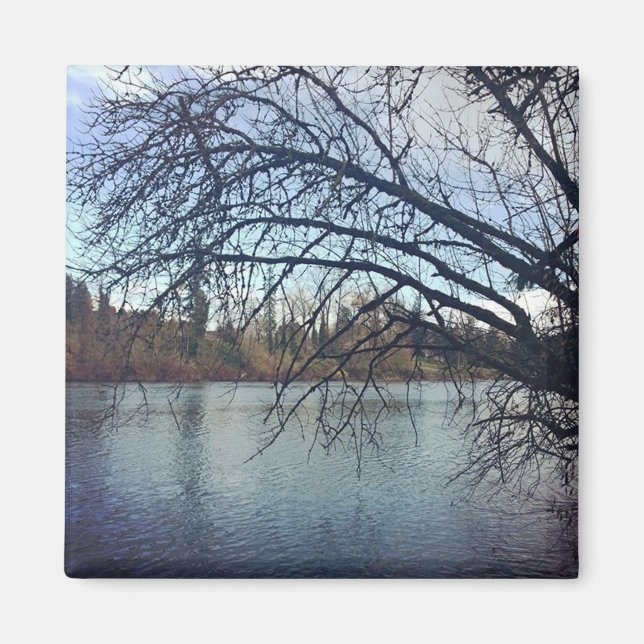 Willamette River, Oregon Magnet (Framsidan)