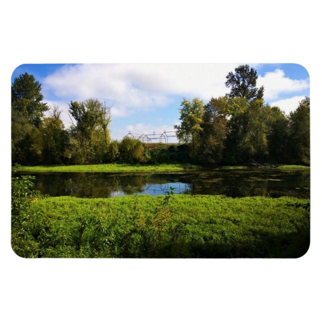 Willamette Uppdrag State Park, Oregon Magnet (Horisontell)