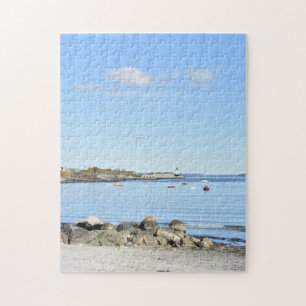 Willard Beach South Portland ME Maine Boats Vatten Pussel