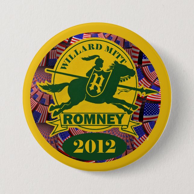 Willard Mitt Romney 2012 Knapp (Framsida)