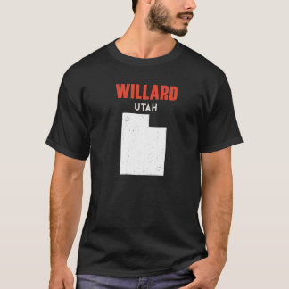 Willard Utah USA State America Travel Utahan T Shirt