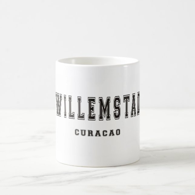 Willemstad Curacao Kaffemugg (Center)