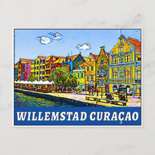 Willemstad Curaçao (Karibiska havet) Vykort