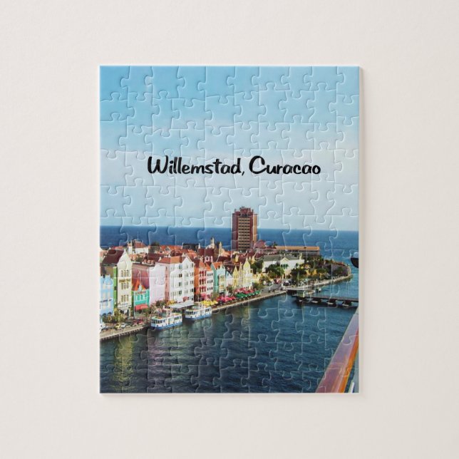 Willemstad Curacao Pussel (Vertikal)