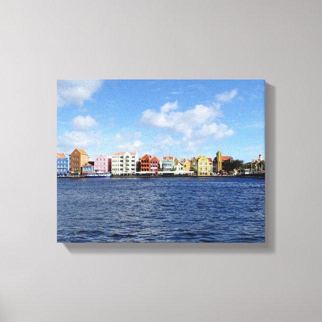 Willemstad Skyline Canvastryck (Framsida)