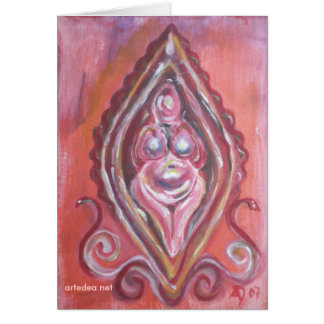 Willendorferin - Grußkarten Hälsningskort