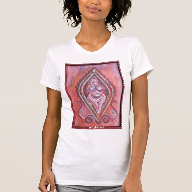 Willendorferin - T-Shirt (Framsida)