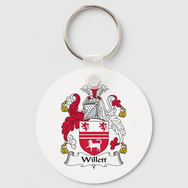 Willet Family Crest Nyckelring (Framsida)
