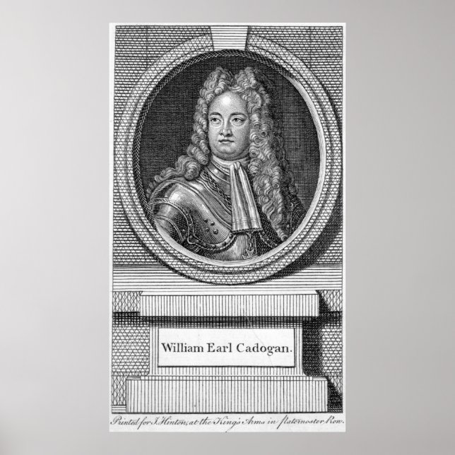 William, 1st Earl Cadogan Poster (Framsidan)