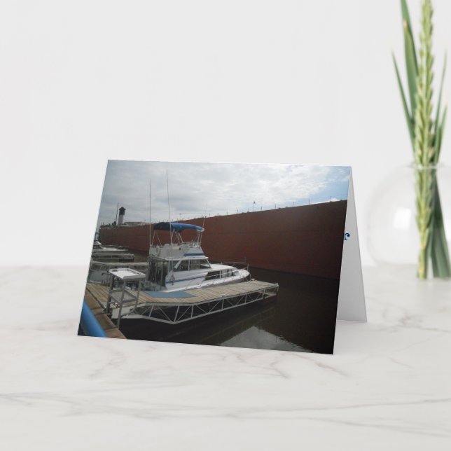 "WILLIAM A. IRVIN & Fiskebåtar" Läkningskort Kort (Framsida)