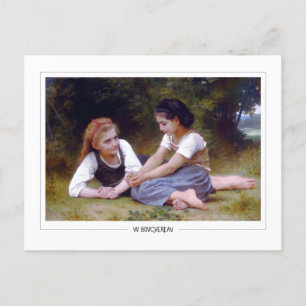 William-Adolphe Bouguereau #157 - Fin konst Vykort