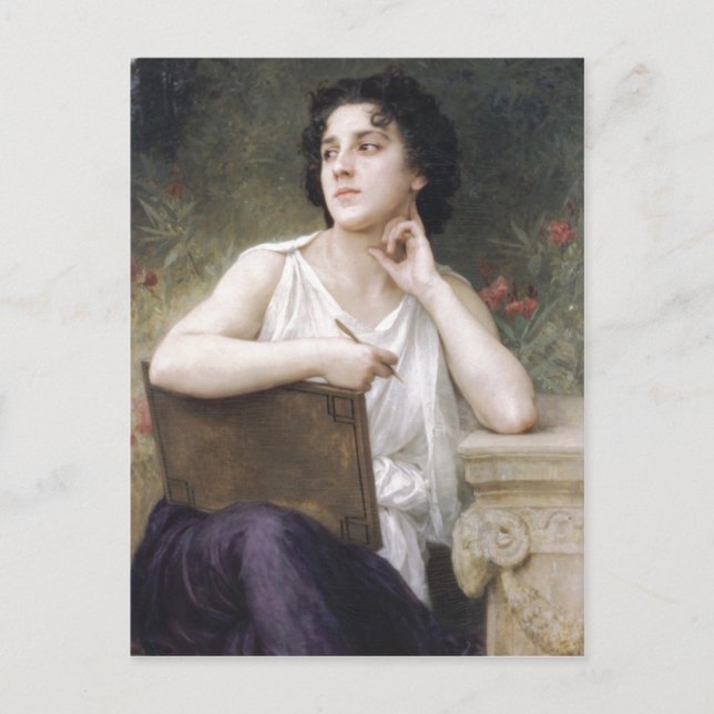 William-Adolphe Bouguereau (1825-1905) - Inspirati Vykort (Framsida)