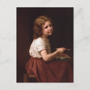 William-Adolphe Bouguereau (1825-1905) - Soppa (18 Vykort