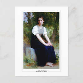 William-Adolphe Bouguereau #193 - Fin konst Vykort