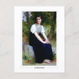 William-Adolphe Bouguereau #193 - Fin konst Vykort