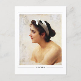 William-Adolphe Bouguereau #216 - Fin konst Vykort