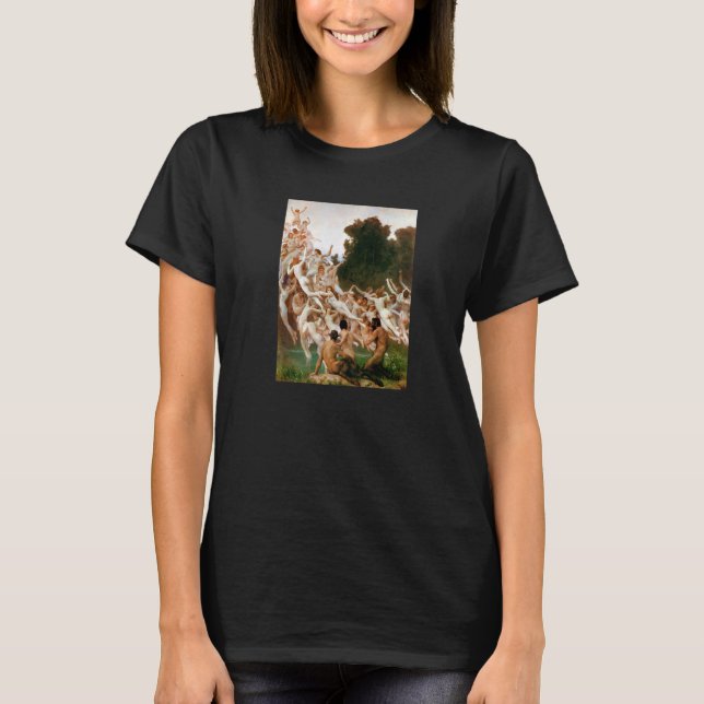 William Adolphe Bouguereau 2 för Arti T Shirt (Framsida)
