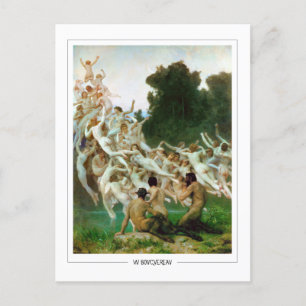 William-Adolphe Bouguereau #3 - Fin konst Vykort
