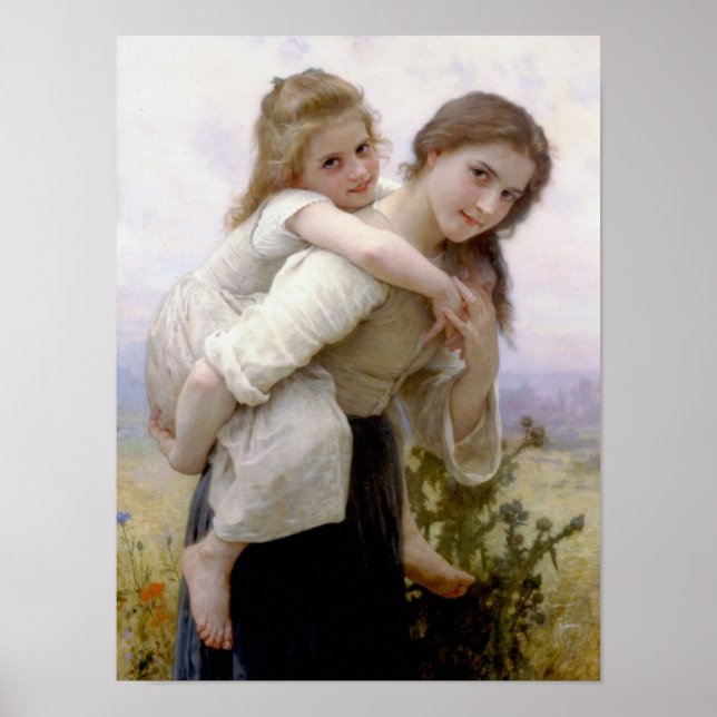 William Adolphe Bouguereau Art Poster (Framsidan)