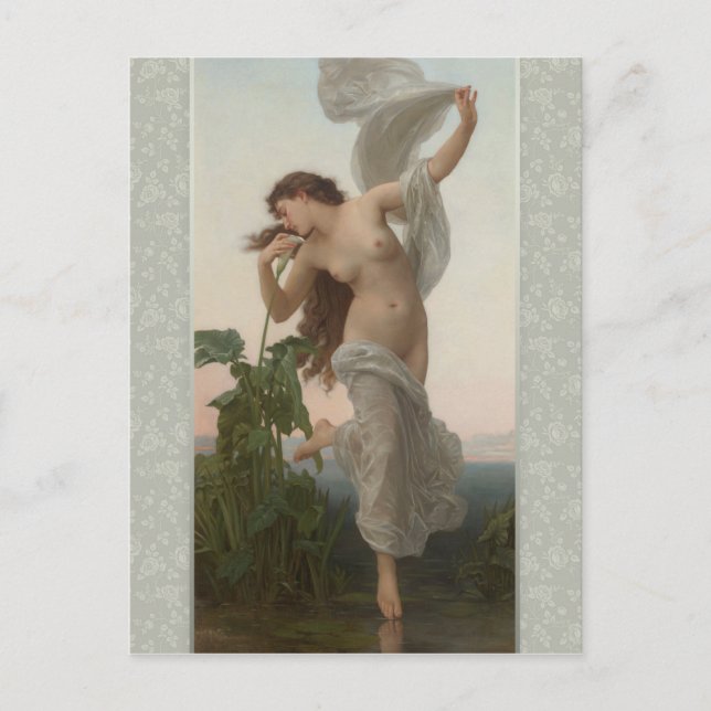 William-Adolphe Bouguereau Dawn L'Aurore CC0874 Vykort (Framsida)