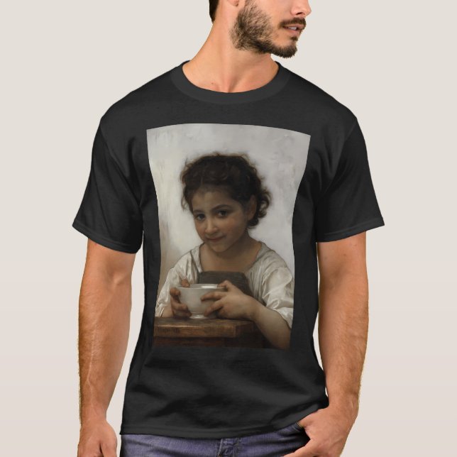 William Adolphe Bouguereau La Soupe Au T Shirt (Framsida)