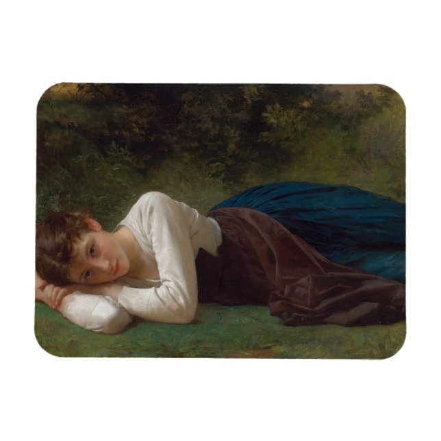 William-Adolphe Bouguereau Magnet (Horisontell)