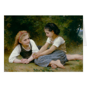 William-Adolphe Bouguereau - Nöt Gatherers Hälsningskort