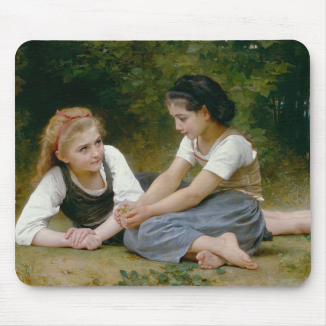 William-Adolphe Bouguereau - Nöt Gatherers Musmatta (Framsidan)