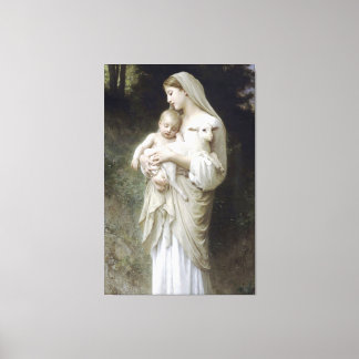 William Adolphe - Bouguereau Oskuld Canvastryck