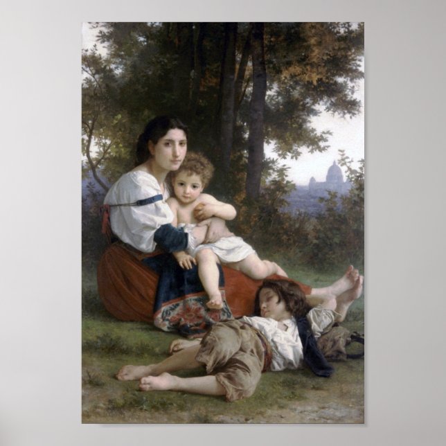 William-Adolphe Bouguereau-Rest Poster (Framsidan)