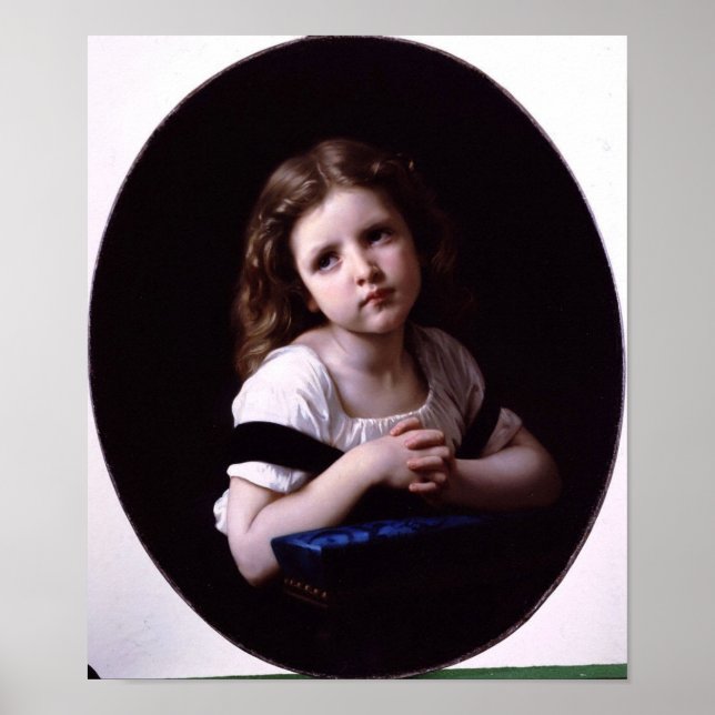 William-Adolphe Bouguereau-the Prayer Poster (Framsidan)