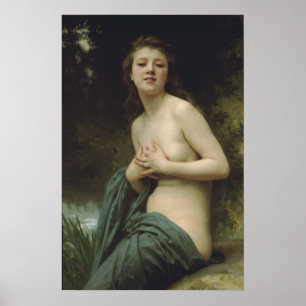 William-Adolphe Bouguereau-Vår bris Poster