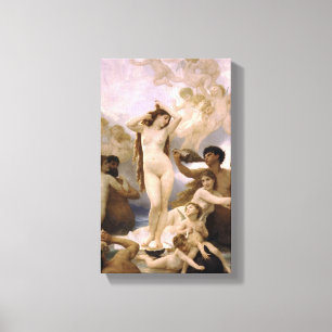 William-Adolphe Bouguereau - Venus födelse Canvastryck
