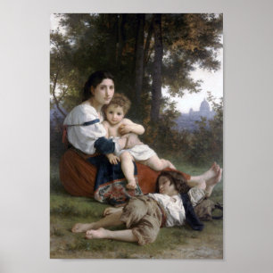 William-Adolphe Bouguereau-Vilar Poster
