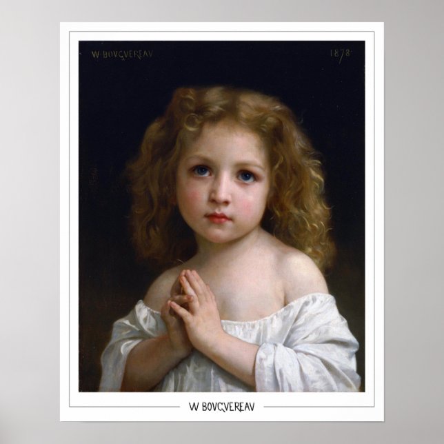 William-Adolphe Bouguereau Zedign Art Poster #18 (Framsidan)