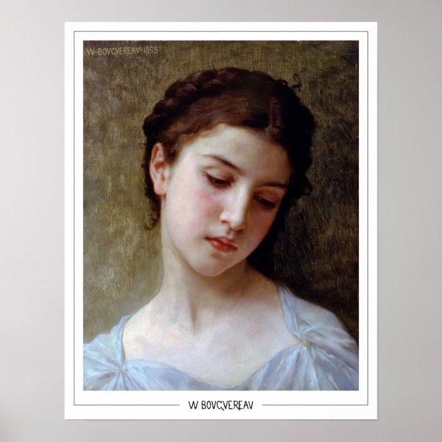 William-Adolphe Bouguereau Zedign Art Poster #24 (Framsidan)