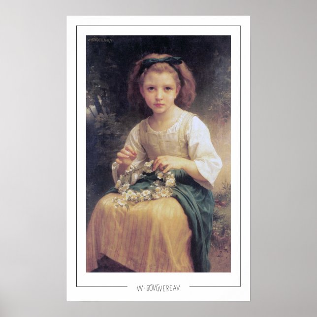 William-Adolphe Bouguereau Zedign Art Poster #34 (Framsidan)
