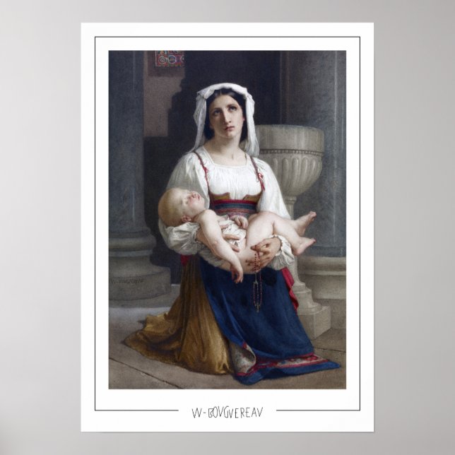 William-Adolphe Bouguereau Zedign konstaffisch #17 Poster (Framsidan)