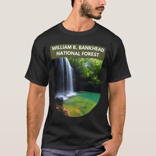 William B. Bankhead National Forest - Alabama T Shirt (Framsida)