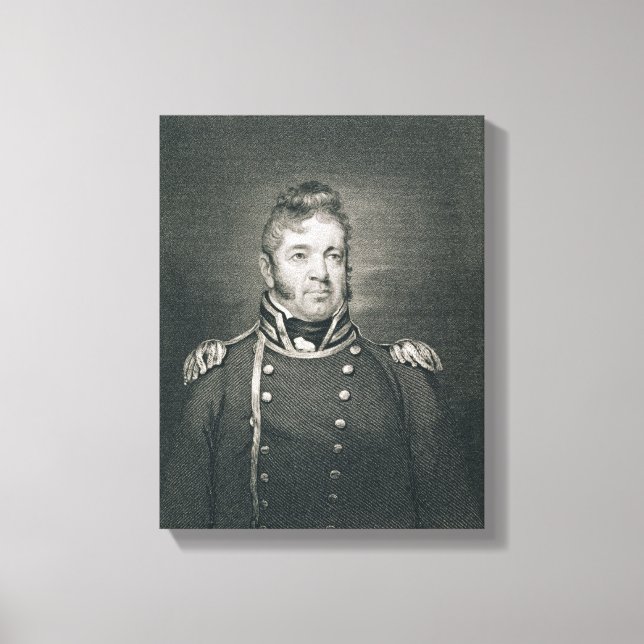 William Bainbridge (1774-1833) ingiven av George Canvastryck (Framsida)