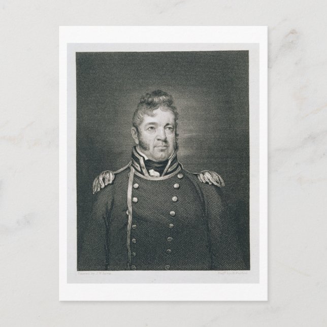 William Bainbridge (1774-1833) ingiven av George Vykort (Framsida)