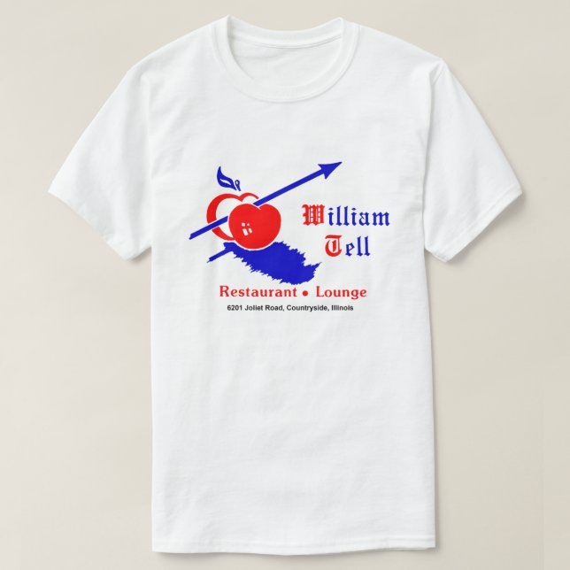 William Berätta Restaurant, Lounge T Shirt (Design framsida)
