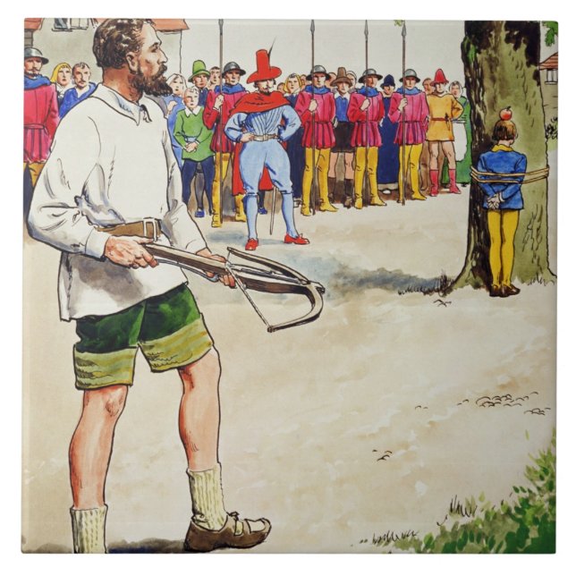 William berättar, från "pip in i förflutnan", kakelplatta (Framsidan)