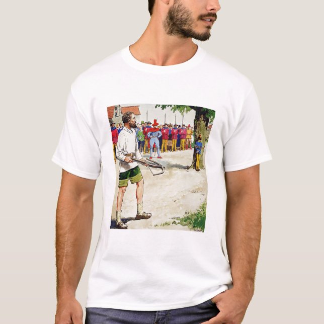 William berättar, från "pip in i förflutnan", tee shirt (Framsida)