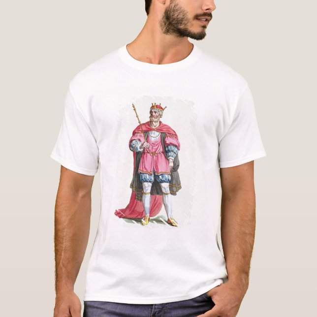 William besegraren (1027-87), från 'Receuil des T Shirt (Framsida)