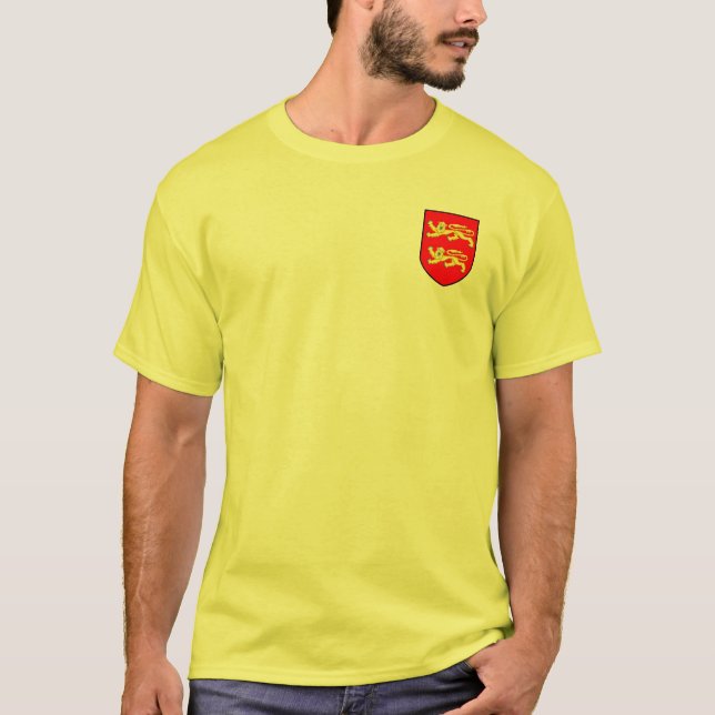 William besegrarevapensköldskjortan tee shirt (Framsida)
